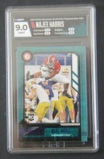 HGA 9 Mint Najee Harris 2021 Chronicles Draft Picks  Playbook Blue 23/99 