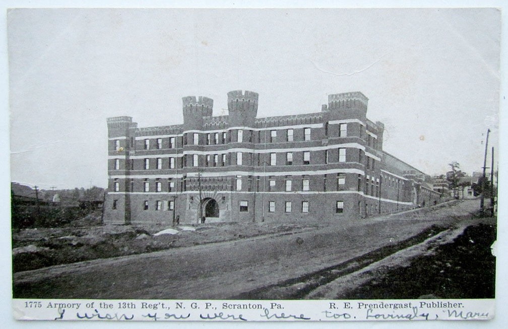 ANTIQUE UNDIVIDED POSTCARD 2nd REGIMENT ARMORY TRENTON N.J. eBay
