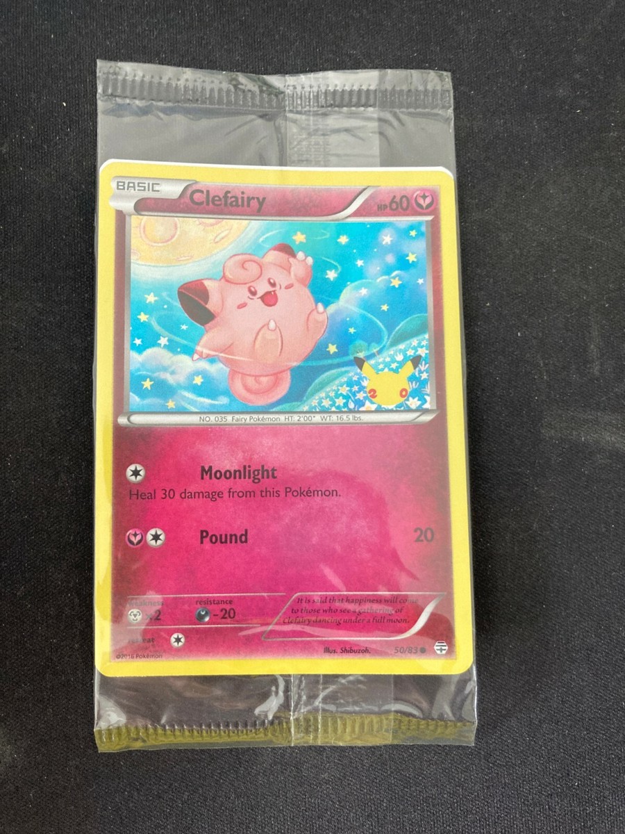 Clefairy 50/83 Generations 20th UK Excl Sealed Promo Mint Pokemon