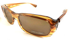 New Polarized ALAIN MIKLI A 0743 12 V3 57mm Havana Men's Sunglasses .