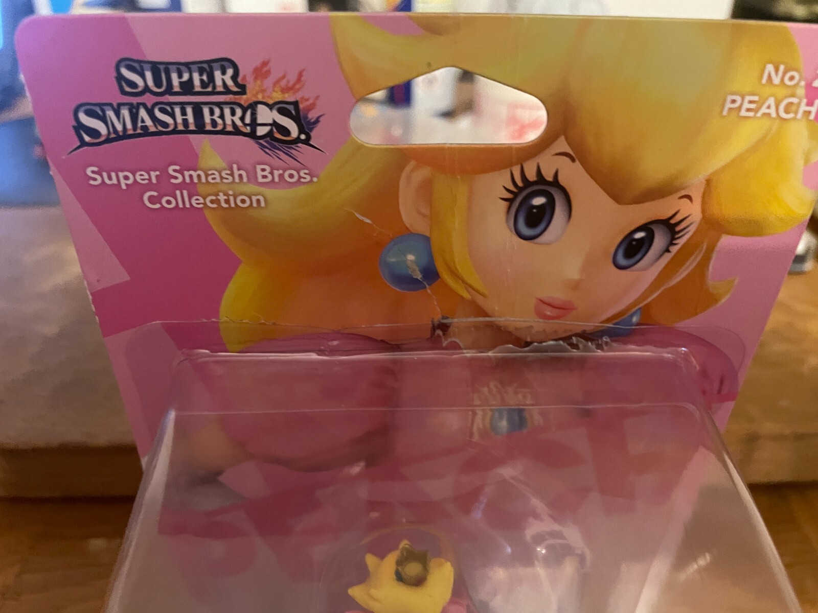 Amiibo PEACH 2 Super Smash Bros édition originale First Print scellée - 2