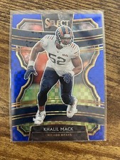 2019 Select Khalil Mack Concourse Blue Power Prizm /175 - Chicago Bears