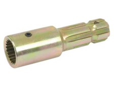 PTO Adapter 1 3/8'' Female to 1 3/8'' Male Spline - 156mm Length, 89mm Extension