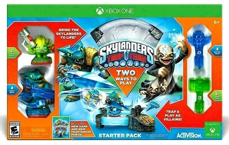 New Xbox One Activision Skylanders Trap Team Starter Pack Set Video Game