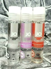 System JO All-In-One Sensual Massage Glide 1 oz - Select Flavor - NEW! SEALED!