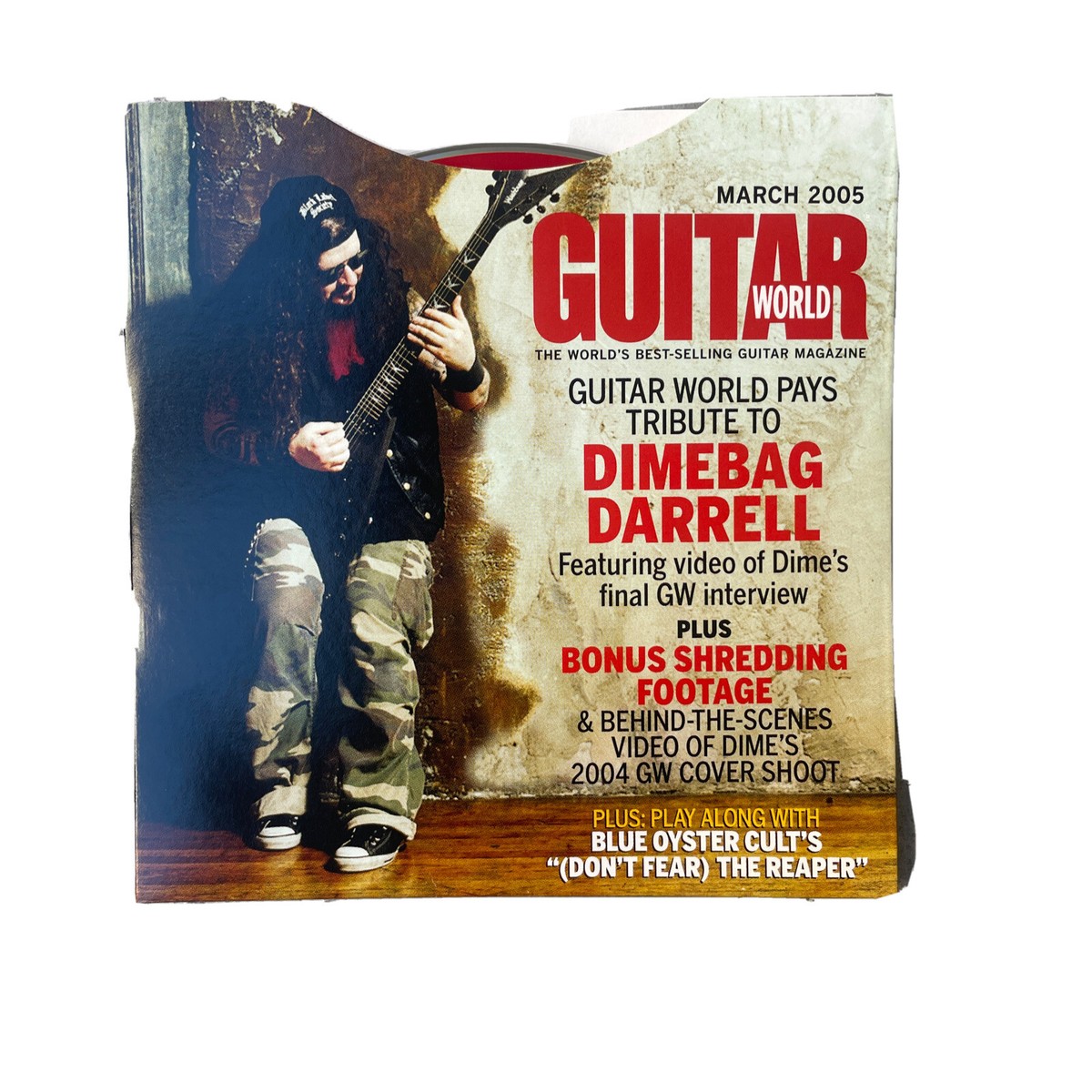 Guitar World - March 2005 - CD ROM / Audio CD - Tribute to Dimebag