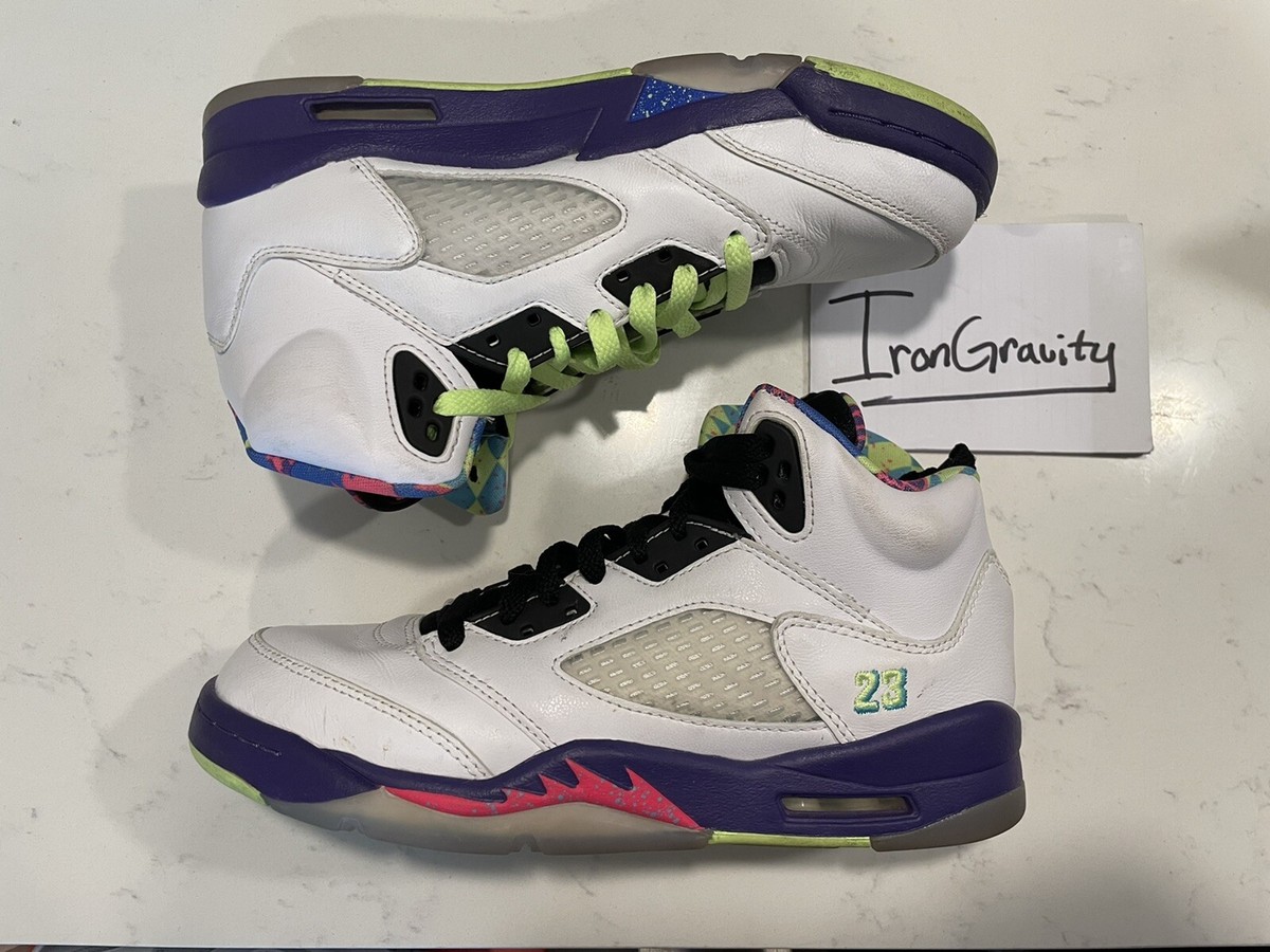 Nike Air Jordan Retro 5 V Alternate Bel-Air White Size 7.5W  display picture 1