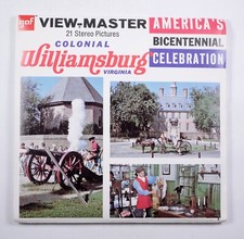 View-Master Colonial Williamsburg Virginia - 3 reels A813