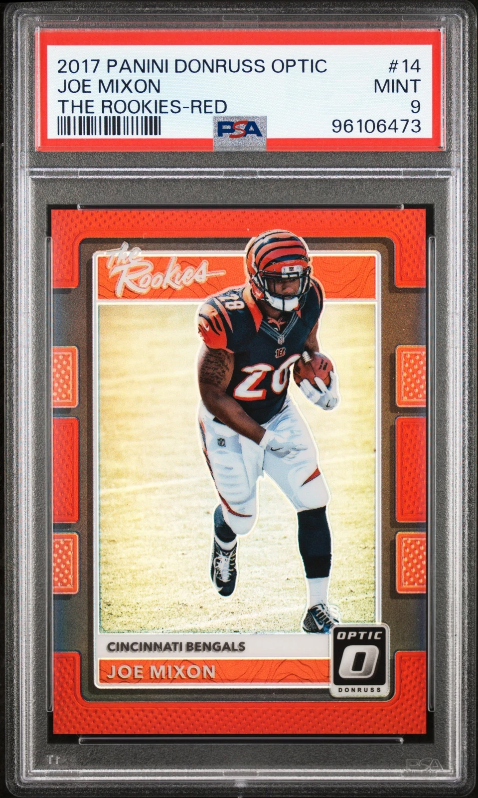 Joe Mixon Panini Donruss Optic the Rookies #14 Red