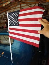 Antenna American Flags fit over antenna on your Classic or Antique Car & Truck