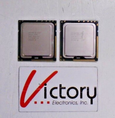 Intel Xeon E5540 Quad Core CPU Processors 2-Pack SLBF6 | 2.53 GHz/8MB/5.86 GT/s