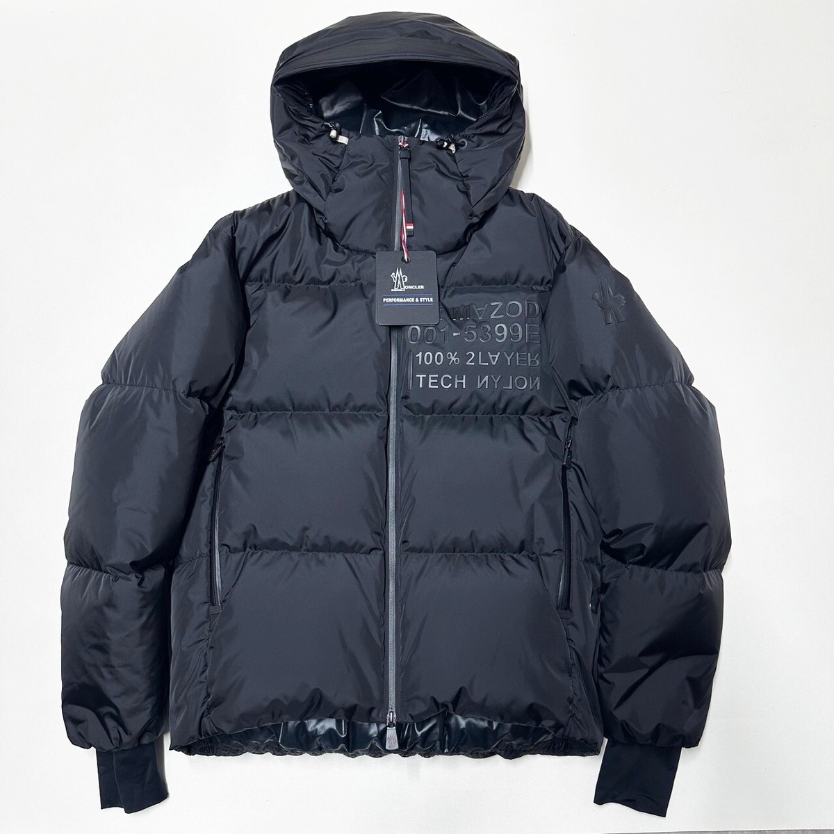 MONCLER 黒 ジャンパー Mサイズ MONCLER モンクレール ブルゾン ナイロン ジャケット ウィンド