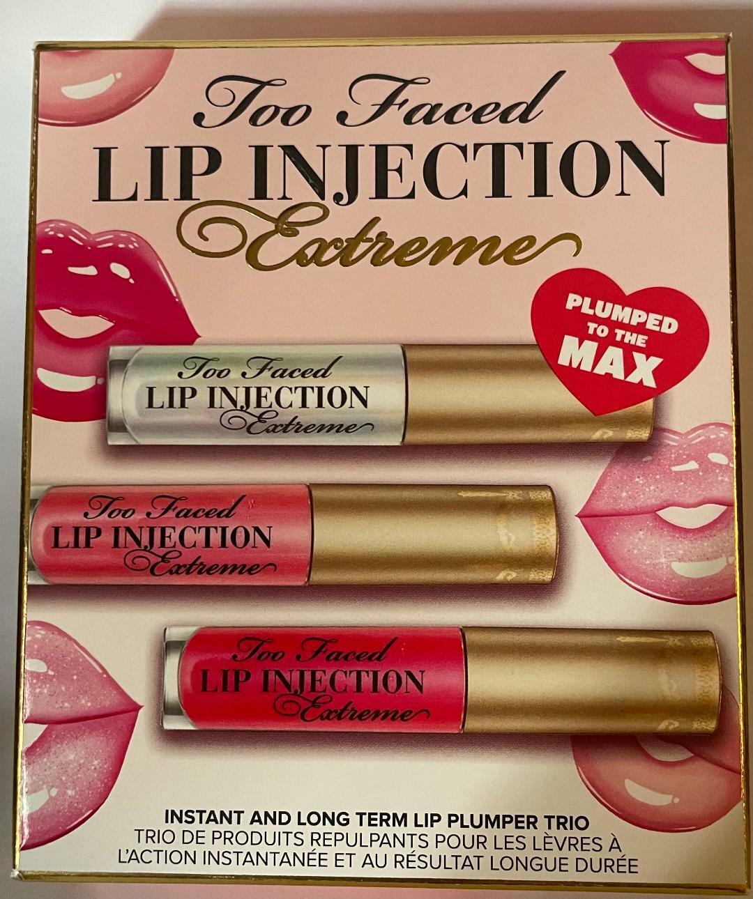 Max In a popularity 84% OFF Too Faced Lip Injection Plumped Set. Extreme the to Plumper
