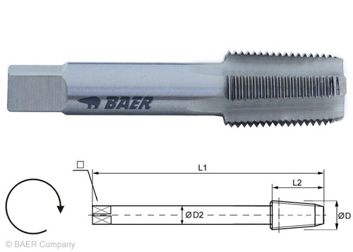 NPT Rohrgewinde BAER Gewindebohrer Schneideisen Gewindeschneider 1/8 - 2 Zoll - Bild 6 von 22