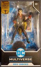 McFarlane DC Multiverse Robin Unmasked Infinite Frontier Gold Label