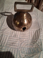 Antique Brass Horse/Sleigh Bell Victoria No 23