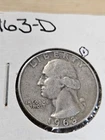1963-D Washington Quarter 25C Silver Denver Circulated