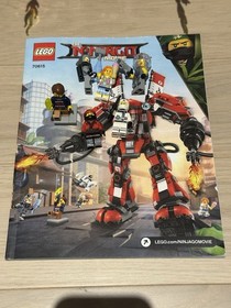 LEGO Ninjago Movie: Fire Mech (70615) 100% Complete w/ Manual + All Figs