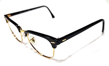 Ray Ban RB3016 W0365 Black Gold Clubmaster Sunglasses Frame Only 49-21 140