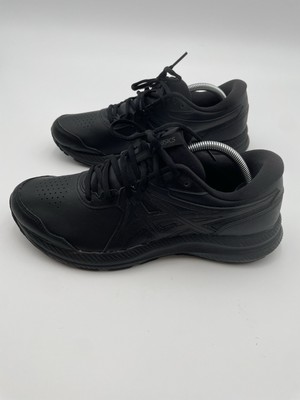 ASICS Gel Contend Walker Black/Black Mens Size 11 Everyday Comfort  Amplifoam Exc