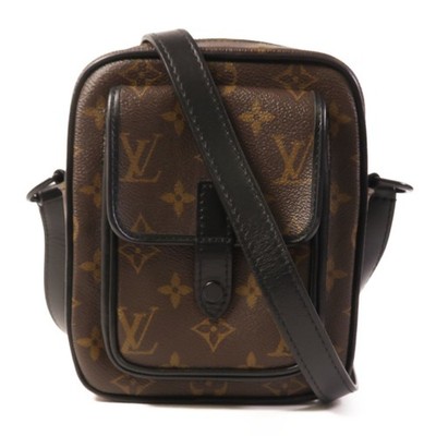 LOUIS VUITTON Christopher Wearable Wallet Shoulder Bag M69404 Monogram Macassar