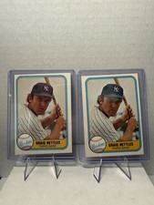 1981 Fleer Graig Nettles Cards # 87 w ERROR “Craig” -Sharp! New York Yankees