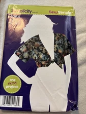 1964 Simplicity SEWING Pattern UNCUT misses 10-22 simple crop jacket top tie frt