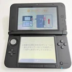 Nintendo 3DS XL LL Black Working Tested Japanese Version Console w/ Stylus