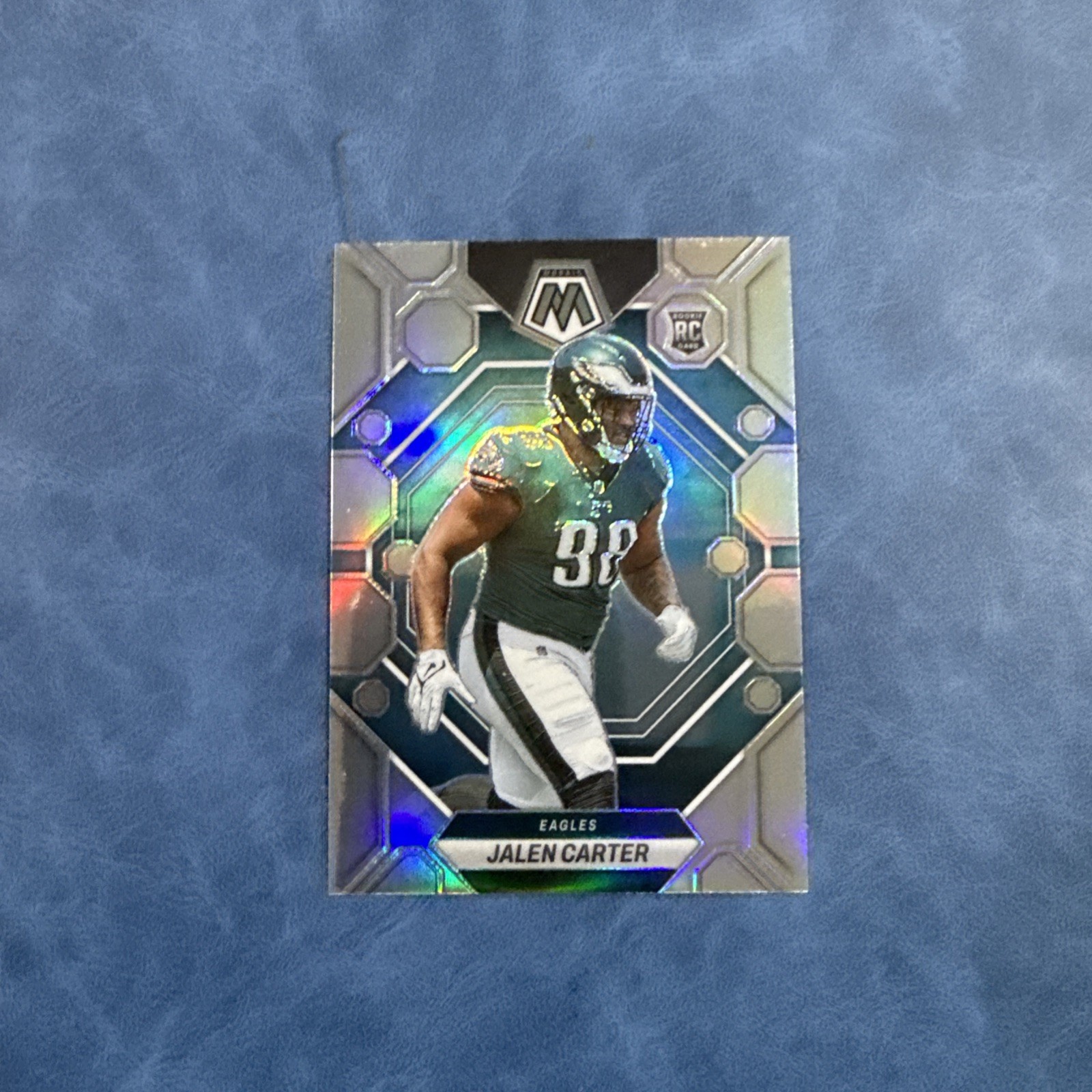 2023 Panini Mosaic - Rookies Silver Prizm #328 Jalen Carter (RC)