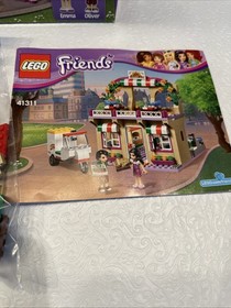 LEGO Friends #41311 Heartlake Pizza & Lego City #60150 Pizza Van 100% Complete