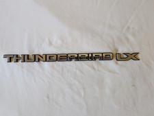 1994 Ford Thunderbird Lx Oem Rear Trunk Emblem Nameplate Badge Set Chrome 1994 Ford Thunderbird Lx Oem Rear Trunk Emblem Nameplate Badge Set Chrome