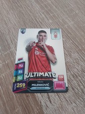 Panini Adrenalyn XLPlus Premier League25 Ultimate Nikola Milenkovic Notts Forest