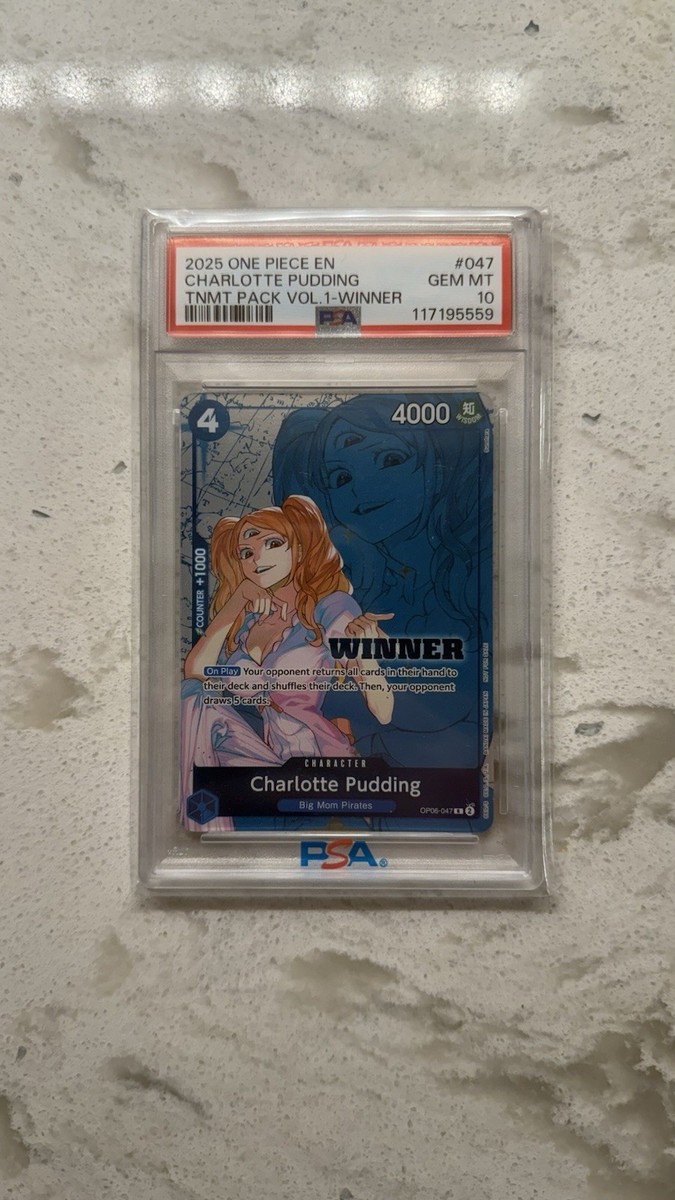 Charlotte Pudding Winner (OP06-047) PSA 10 | eBay