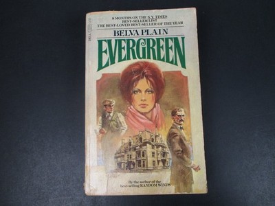 Evergreen by Belva Plain 1981 Trade Paperback Dell Edition Bestseller PB