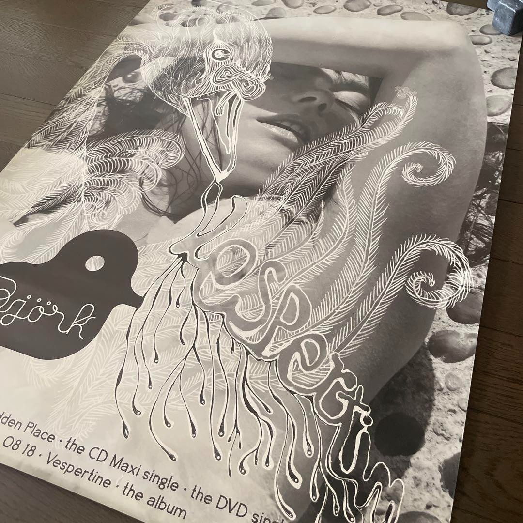 Bjork / Vespertine 2001 Japan Original Promo Poster B2 20x28in