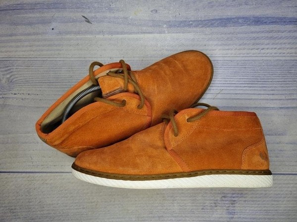 Men Fred Perry Boots Orange 41.5