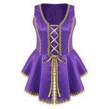 Women Tops Victorian Waistcoat Sleeveless Vest Retro Peplum Top Cosplay Corset