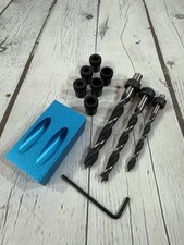 Pocket Hole Jig Kit 45 Degree Easy Drill System Woodworking Screw Heavy Duty