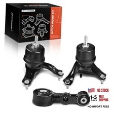 3PCS Engine Motor Mount Transmission Mount Torque Strut Mount Set Compatible