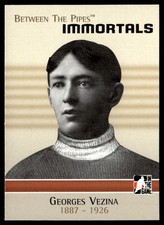 2006-07 In The Game Between Pipes Georges Vezina Montreal Canadiens #127