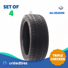 Set Of 4 Used 25545zr20 Continental Extremecontact Dws06 Plus 105y - 7-932 Set Of 4 Used 25545zr20 Continental Extremecontact Dws06 Plus 105y - 7-932