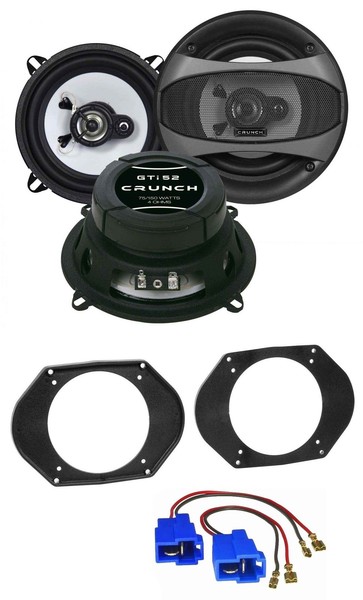 Crunch 13Cm 150Watt 2-Wege Lautsprecher FüR Mazda 626 Premacy Ablage Auto Boxen-image