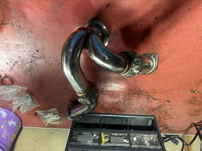 #ad 6.0 powerstroke uppipe $50.00