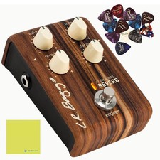 LR Baggs Align Series Reverb Acoustic Guitar Effects Pedal Bundle w/ 12x Picks a