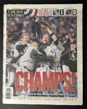 2005 Chicago Sun-Times newspaper White Sox wi...