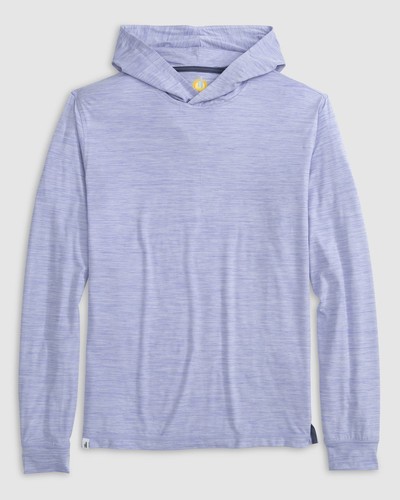johnnie-O Talon Featherweight Performance T-Shirt Hoodie Galaxy Size L