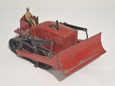 Vintage Dinky Supertoys Blaw Knox Bulldozer No.561 Red & Black Meccano LTD Dinky