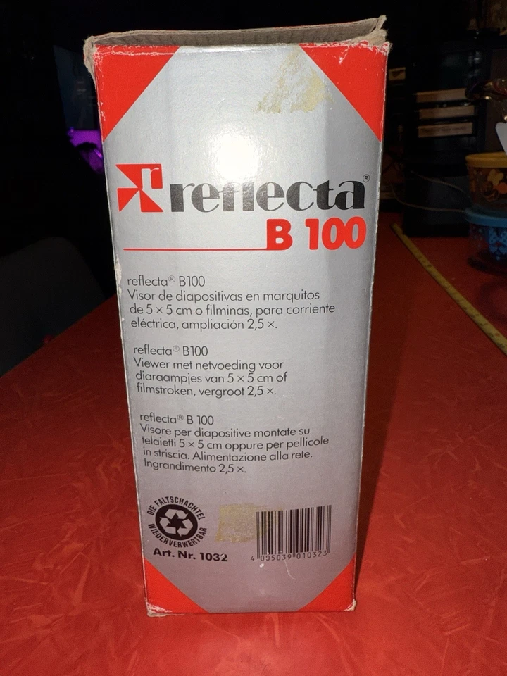 Vintage 1997 Reflecta B 100 Slide Viewer Tested Works 35mm Film Photography - Image 2 of 4