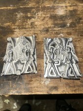 VINTAGE TOY SOLDIER LEAD MOLD WW1 American Flag Solider