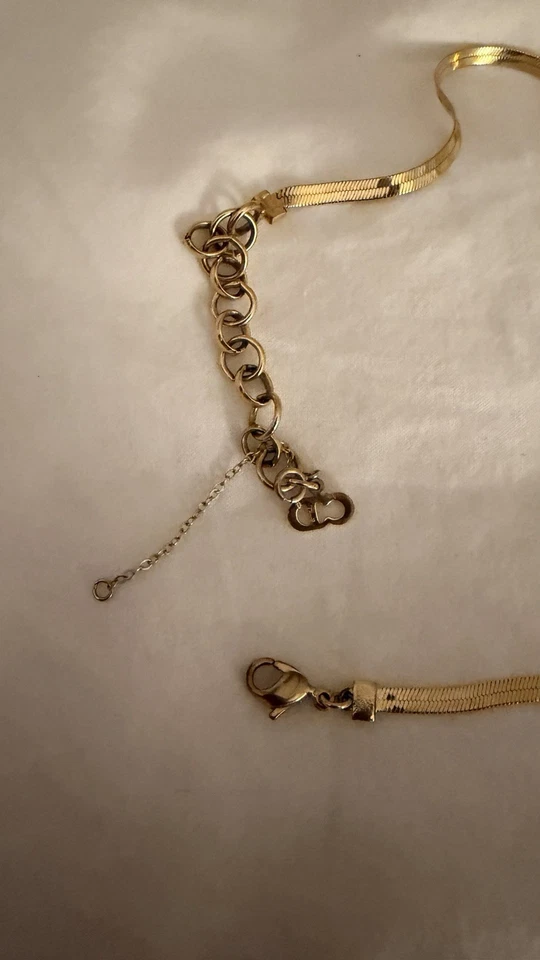 Christian Dior Vintage CD Dije Gargantilla Collar Arco Chapado en Oro Joyería Raro Foto 2 de 2